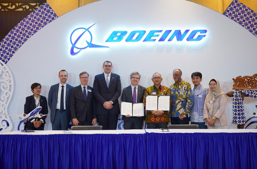 BOEING STRENGTHENS COMMITMENT TO INDONESIA